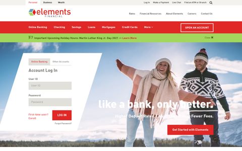Elements Financial: Like a Bank, Only Better