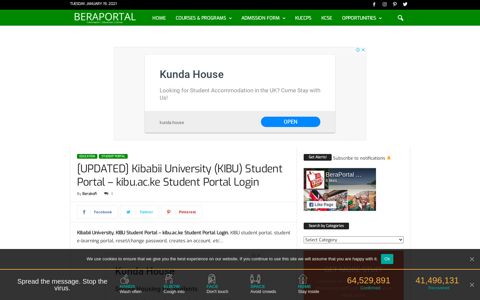 [UPDATED] Kibabii University (KIBU) Student Portal - kibu.ac ...