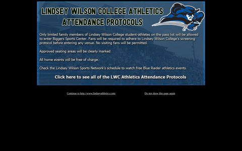 Lindsey Wilson Athletics