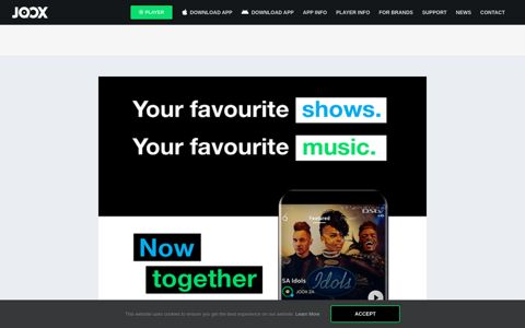 Stream Millions of Songs for Free | JOOX Music App on DStv