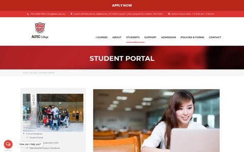 Student Portal – ALTEC College