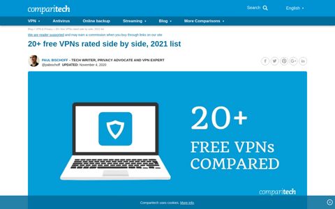 Best Free VPNs of 2020 that won't log your activity (or sell your ...