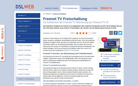 Freenet TV Freischaltung - so funktioniert die Freenet TV ...