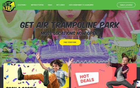 Get Air Trampoline Park - The Best Indoor Entertainment Around