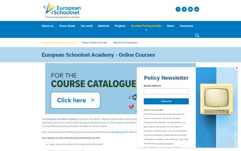 European Schoolnet Academy