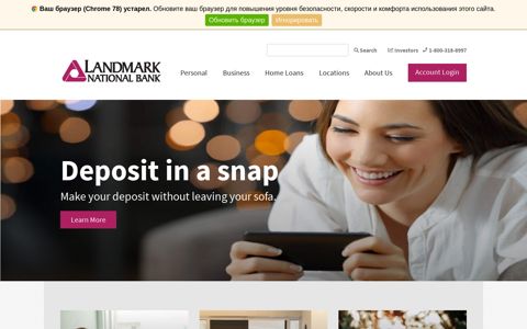 Landmark National Bank | Personal & Business Banking
