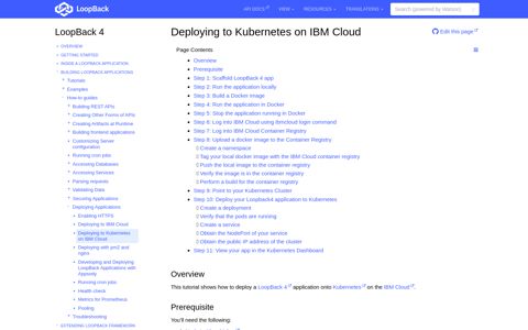 Deploying to Kubernetes on IBM Cloud | LoopBack ...