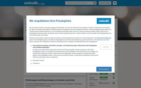 Gewinn-Portal.de - Erfahrungen und Bewertungen zu Gewinn ...