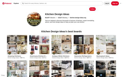Kitchen Design Ideas (kitchenideas) on Pinterest