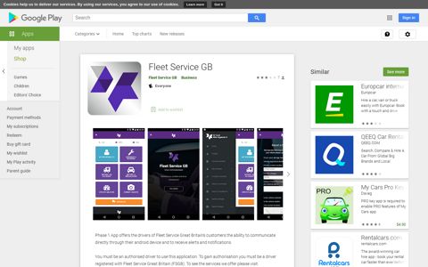 Fleet Service GB – Apps on Google Play