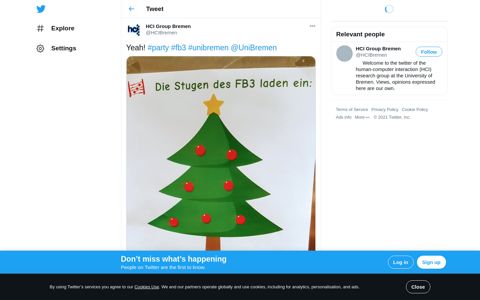 HCI Group Bremen on Twitter: "Yeah! #party #fb3 #unibremen ...