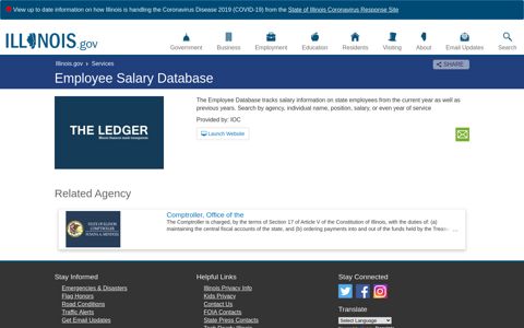 Employee Salary Database - Illinois.gov