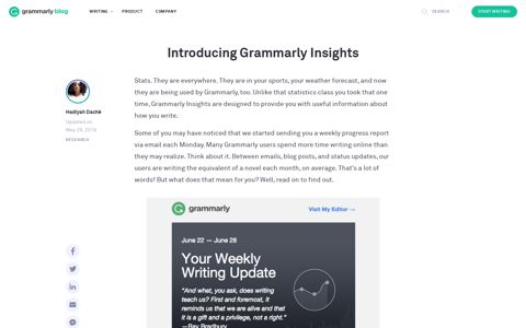 Introducing Grammarly Insights | Grammarly Blog