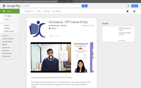 Konceptca - CPT trainer (Free) – Apps on Google Play