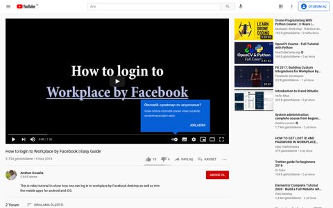 How to login to Workplace by Facebook | Easy Guide - YouTube