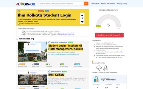 Ihm Kolkata Student Login