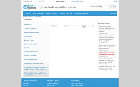 Assignments - IGNOU Downloads -