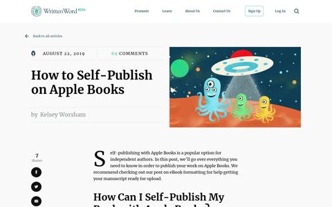 How to Self-Publish on Apple Books - Written Word Media