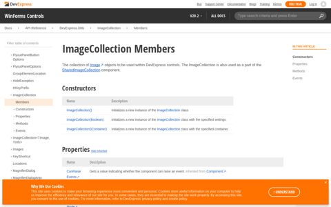 ImageCollection Members | WinForms Controls | DevExpress ...