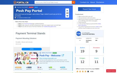 Posh Pay Portal