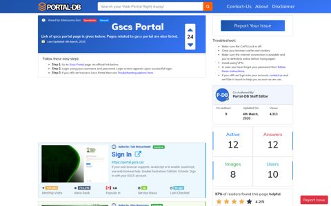 Gscs Portal