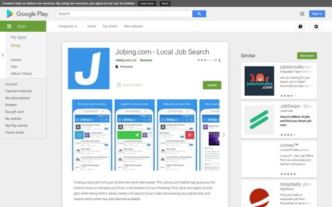 Jobing.com - Local Job Search - Apps on Google Play