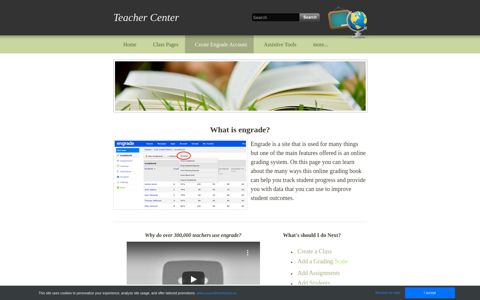 Create Engrade Account - Teacher Center