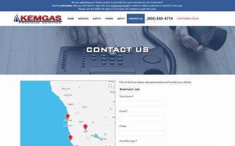 Contact Us | Kemgas