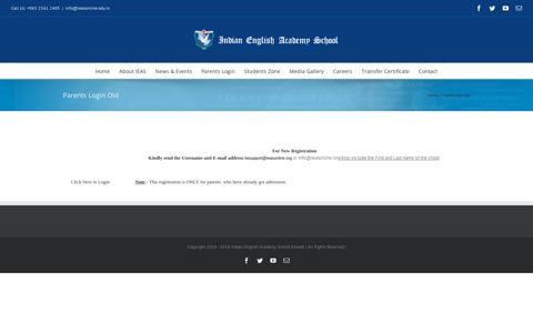 Parents Login Old – Indian English Academy School