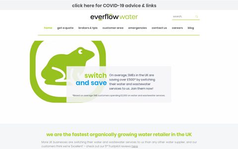 Everflow Water: UK business water retailer