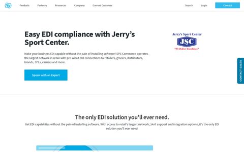 EDI with Jerry's Sport Center | Use the SPS Network for EDI ...