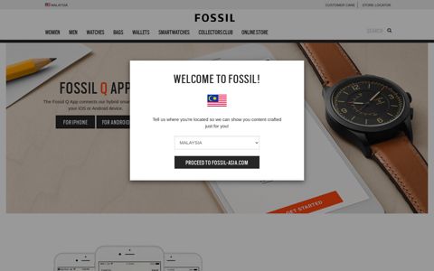 Fossil Q App - Fossil Malaysia