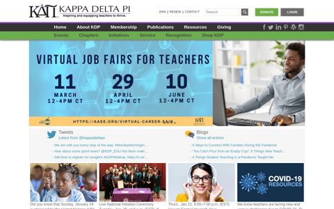 Kappa Delta Pi, International Honor Society in Education | KDP