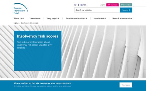 Insolvency risk scores | Pension Protection Fund