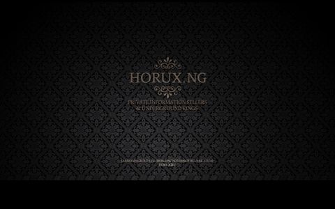 Horux Login Horux Shop horux.al horux.su horux.ru horux.to ...