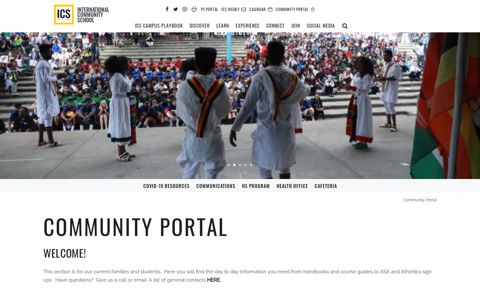 Community Portal - ICS Addis Ababa