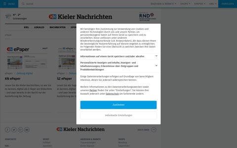 ePaper - Kieler Nachrichten
