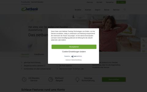 Girokonto > Günstiges Online Girokonto eröffnen | netbank