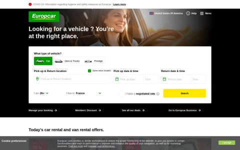 Europcar: Car Rental - Rent A Car Worldwide