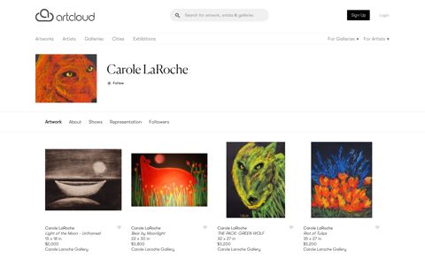 Carole LaRoche | ArtCloud