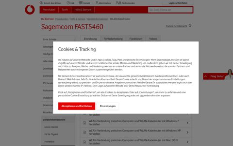 Sagemcom FAST5460 - Vodafone Kabel Deutschland ...