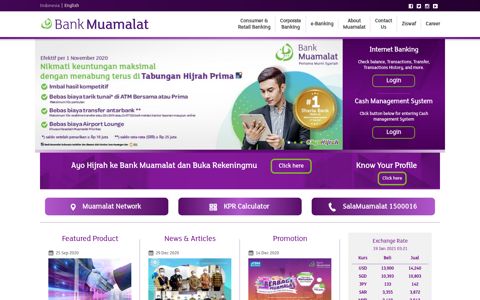 Internet Banking - Bank Muamalat Indonesia