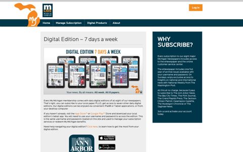 Digital Edition – 7 days a week - MLive.com