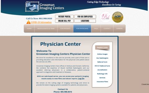 FOR PHYSICIANS | grossmanimaging
