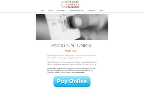 Online Rent Pay | stewartlangley