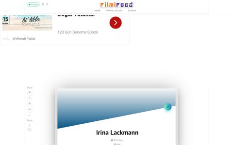 Irina Lackmann: Age, Wiki, Photos, and Biography | FilmiFeed