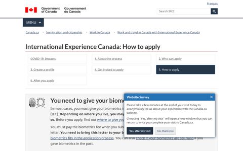 International Experience Canada: How to apply - Canada.ca