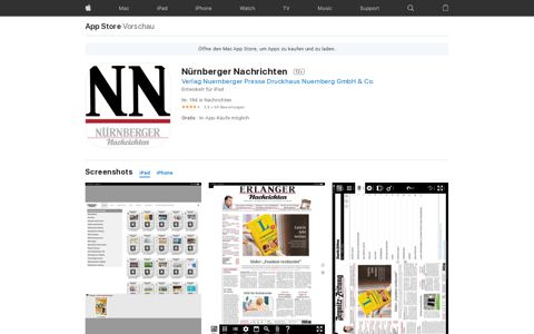 ‎Nürnberger Nachrichten im App Store