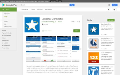 Landstar Connect® - Apps on Google Play