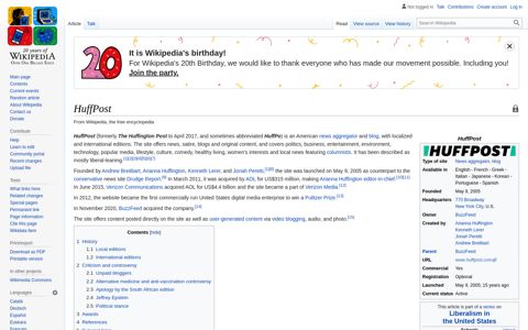 HuffPost - Wikipedia